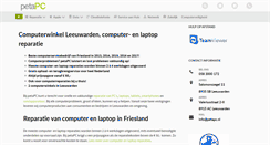 Desktop Screenshot of petapc.nl