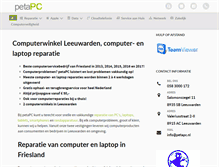 Tablet Screenshot of petapc.nl